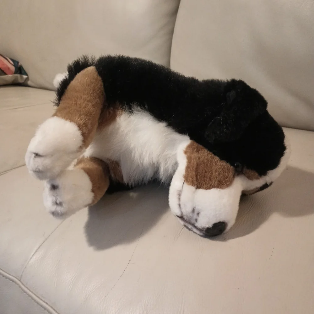 Vintage E & J  Classic Collection Bernese Mountain Dog Stuffed Plush M/L - Picture 5 of 16